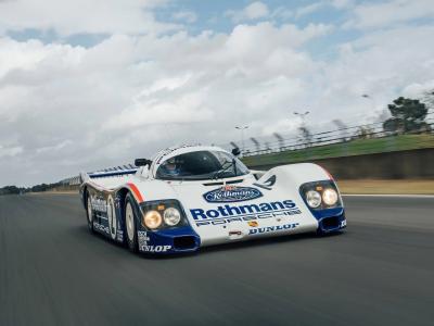 All'asta la Porsche 962 del 1985 di Jacky Ickx e Jochen Mass
