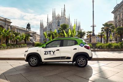 Zity by Mobilize car sharing elettrico: primo anno molto positivo