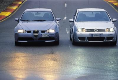 Alfa Romeo 147 GTA vs VW Golf R32: passione o ragione