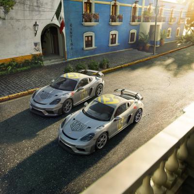 Porsche Cayman GT4 RS Panamericana Special: ricordando la 550 Coupé 