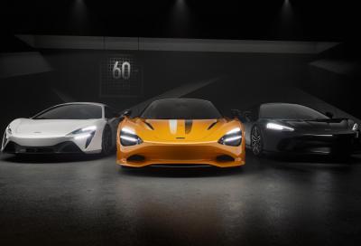 McLaren: nuovi optional per il 60° anniversario