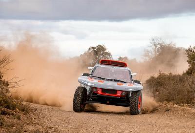 Audi RS Q e-tron: ultimi test prima della Dakar