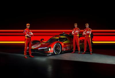 Ferrari svela la livrea della 499P che correrà nel FIA WEC 2024