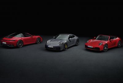 Nuova Porsche 911 GTS: com’è fatta la prima 911 ibrida e la sorella Carrera